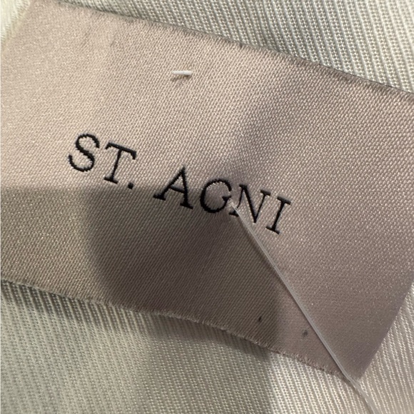 St Agni Striped Black and White Maxi Dress | S - Picture 10 of 10